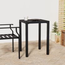  Tuintafel 50x50x72 cm staal antracietkleurig