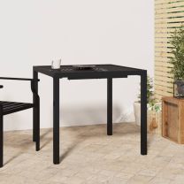  Tuintafel 80x80x72 cm staal antracietkleurig