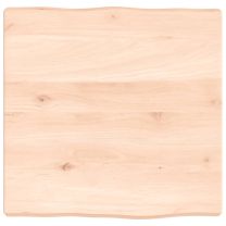  Bureaublad 40x40x4 cm onbehandeld massief eikenhout