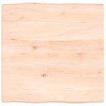  Bureaublad 60x60x4 cm onbehandeld massief eikenhout