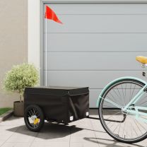  Fietstrailer 30 kg ijzer zwart