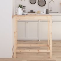  Bartafel 100x50x110 cm massief grenenhout