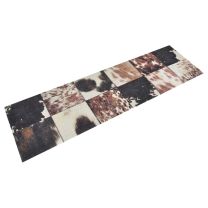  Keukenmat wasbaar dierenhuidprint 45x150 cm fluweel