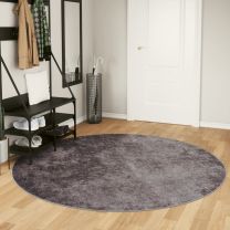  Vloerkleed wasbaar anti-slip  200 cm grijs