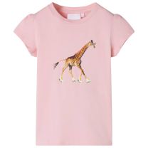 Kindershirt 104 lichtroze