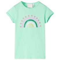 Kindershirt 116 felgroen