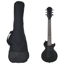 Gitaar voor beginners elektrisch met tas 3/4 30" zwart