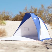  Strandtent 268x223x125 cm 185T taft azuurblauw
