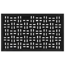  Deurmat rechthoekig 45x75 cm rubber