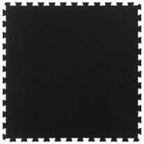  Rubbertegel 12 mm 100x100 cm zwart