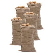  Jutezakken 5 stuks 220 g/m 65x135 cm 100% jute