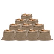  Jutezakken 10 stuks 220 g/m 100x110 cm 100% jute