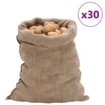  Jutezakken 30 stuks 220 g/m 60x105 cm 100% jute