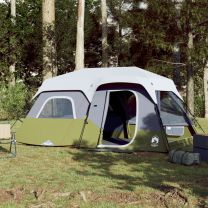  Tent met LED 441x288x217 cm lichtgroen