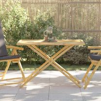  Tuintafel inklapbaar 110x55x75 cm bamboe