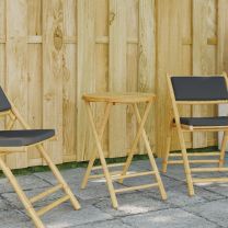  Tuintafel inklapbaar  55x75 cm bamboe