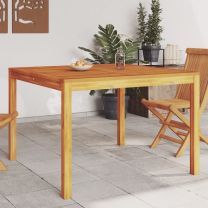  Tuintafel 110x110x75 cm massief acaciahout