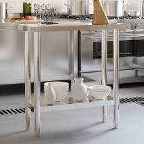  Keukenwerktafel 82,5x30x85 cm roestvrij staal