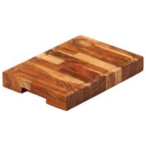  Hakblok 30x21x4 cm massief acaciahout