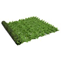  Balkonscherm met groene bladeren 200x150 cm