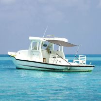  Schaduwdoek T-top 170x170x(113-182,5) cm antracietgrijs