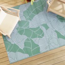  Buitenkleed 190x290 cm polypropeen groen