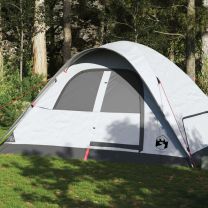  Koepeltent 6-persoons waterdicht verduisterend stof wit