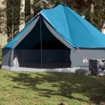  Tipitent voor gezin 8-persoons waterdicht blauw