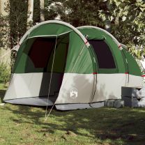  Tunneltent 4-persoons waterdicht groen