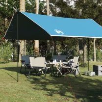  Kampeerluifel waterdicht 430x380x210 cm blauw