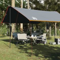  Kampeerluifel waterdicht 460x305x210 cm grijs en oranje