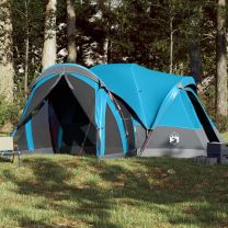  Tipitent voor gezin 8-persoons waterdicht blauw