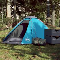  Koepeltent 2-persoons waterdicht blauw