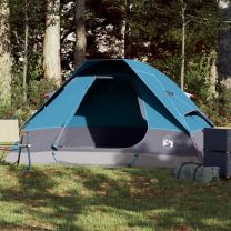  Koepeltent 2-persoons waterdicht blauw