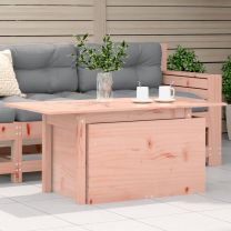  Tuintafel 100x50x75 cm massief douglashout