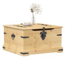  Opbergbox Corona 78x78x45 cm massief grenenhout