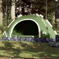  Tent 4-persoons snelontgrendeling groen