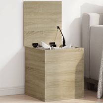  Opbergbox 40x42x46 cm bewerkt hout sonoma eikenkleurig