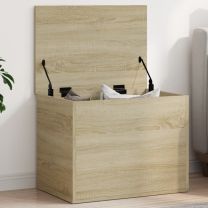  Opbergbox 60x42x46 cm bewerkt hout sonoma eikenkleurig