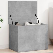  Opbergbox 60x42x46 cm bewerkt hout betongrijs
