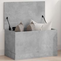  Opbergbox 60x35x35 cm bewerkt hout betongrijs