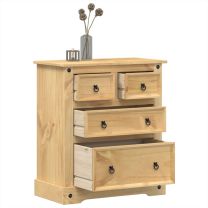  Ladekast Corona 80x43x91 cm massief grenenhout