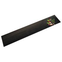  Keukenmat wasbaar kruidenprint 60x300 cm fluweel