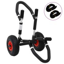 SUP trolley voor surfplank inklapbaar 45 kg aluminium