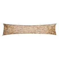  Camouflagenet met opbergzak 706x140 cm zandkleurig