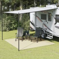  Kampeerkleed 4x3 m crmekleurig