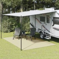  Kampeerkleed 5x3 m crmekleurig