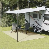  Kampeerkleed 6x3 m crmekleurig