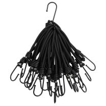  Spanelastiek met haken 25 st 17 cm