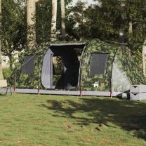  Tunneltent 4-persoons waterdicht camouflage